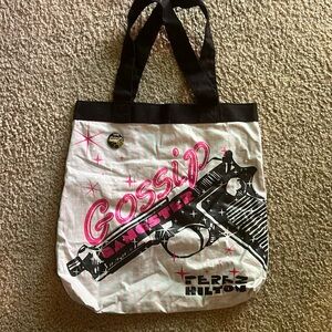Perez Hilton Gossip Gangster tote bag